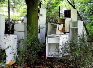 Objekt "Depot gestern" im Skulpturenpark Köln