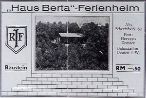 Spenden-Baustein für Haus Berta