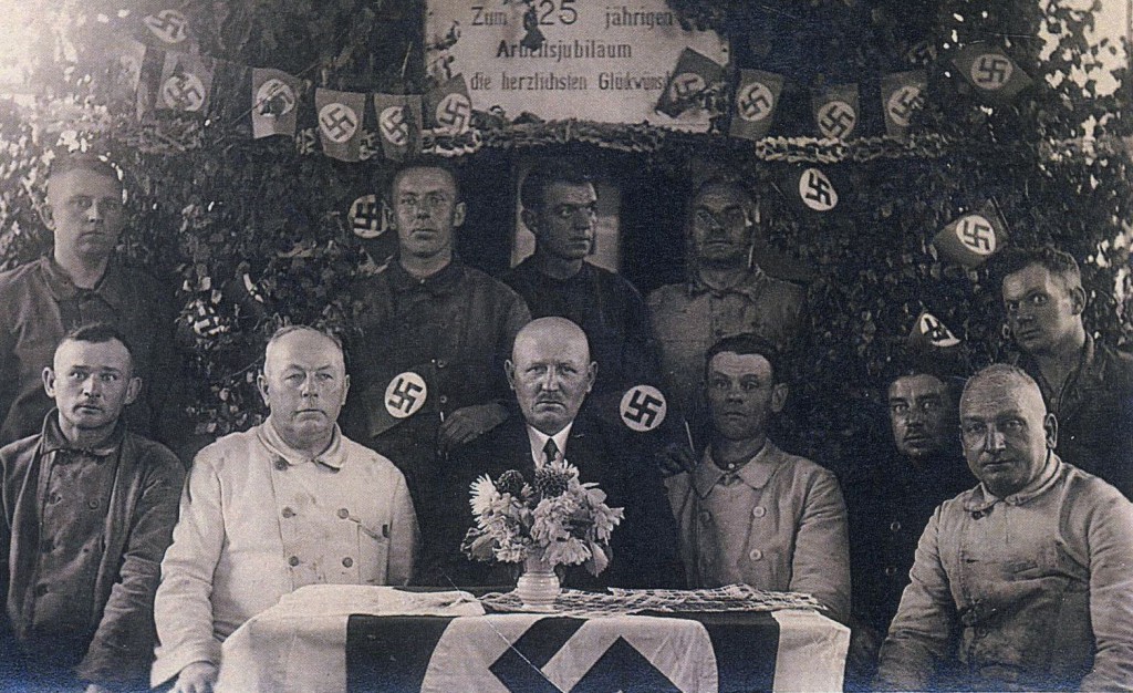 Jubiläumsfeier auf der Zeche Fürst Leopold 1943