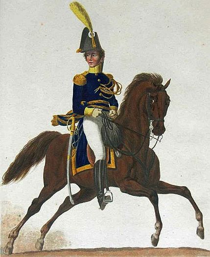 Arenbergischer Kavallerieoffizier 1808