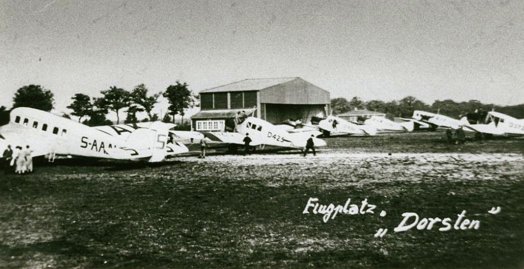 Flugplatz "Dorsten" in der Erler Heide