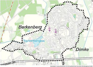 Abgrenzungsgebiet Wulfen-Barkenberg 