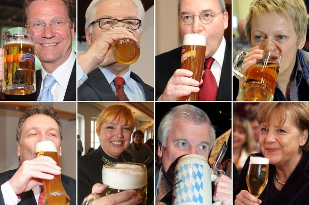 Alkoholsteuer zur Freude der Politiker; Fotozusammenstellung: dpa