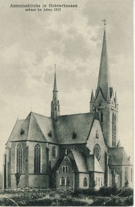 Antoniuskirche vor der Zerstörung durch Stürme