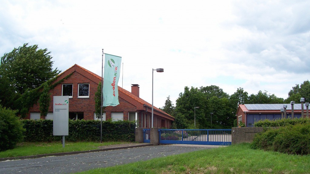 Autobahnmeisterei an der Königsberger Allee in Dorsten; Foto: Wolf Stegemann