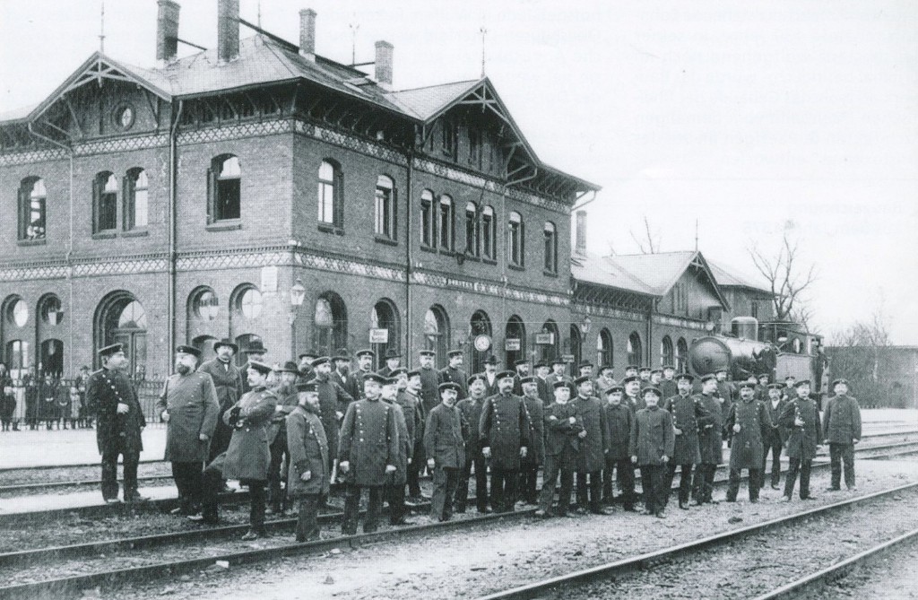 Bahnhof Dorsten um 1910