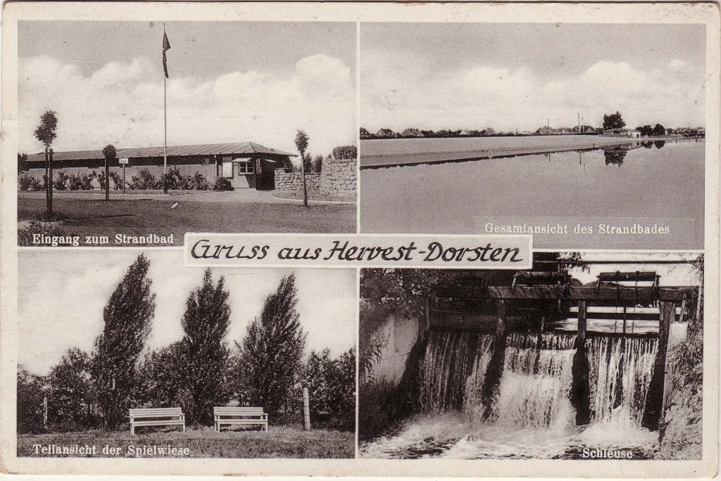 Strandbad um 1938 (Postkarte)
