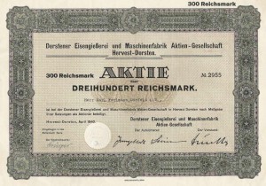 300 Reichsmark-Aktie