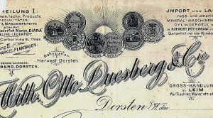 Briefbogen 1895