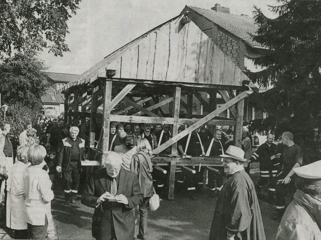 Umsetzung des Feuerwehrhauses in Dorf Hervest