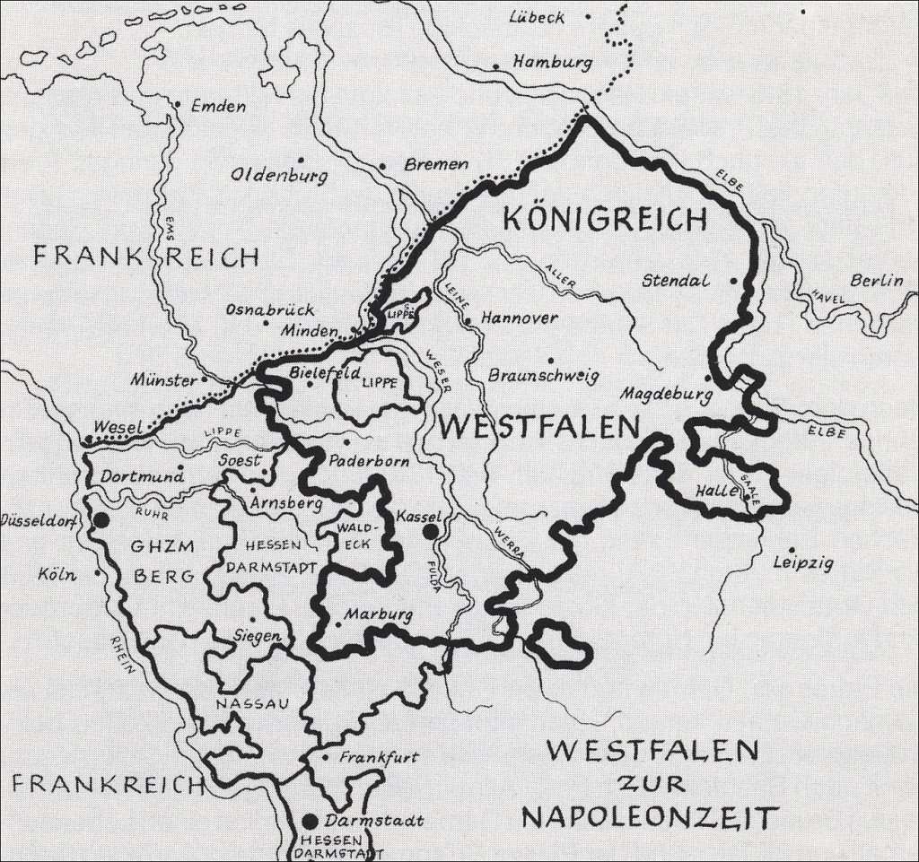 Westfalen in französischer Zeit