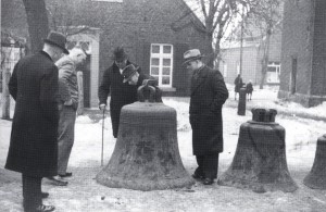 Glockenabnahme in Raesfeld 1942