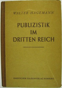 Titel Walter Hagemenns