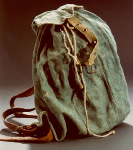 1945 verwendeter Hamsterrucksack