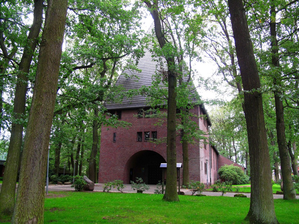 KIrche von Dominikus Böhm; Foto: Wolf Stegemann