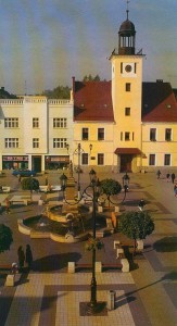 Rybnik Marktplatz mit Rathaus