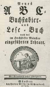 Schulbuch von 1788 im Hochstift Münster