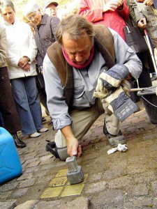 Stolperstein-Erfinder ................ D............ in Dorsten