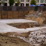 Eingang zum Hitler-Bunker in Berlin 2006