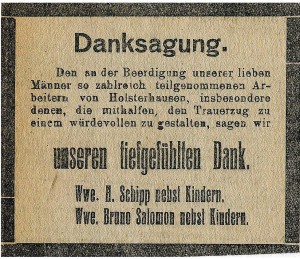 Die erschlagenen Bergleute