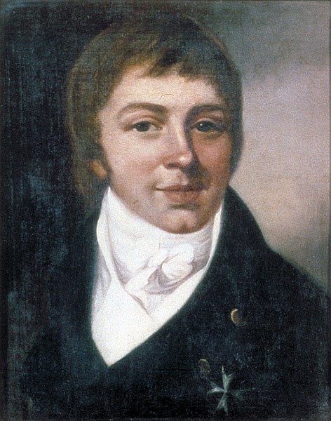 ......... von Vincke, Kammerpräsident in Ostfriedsland und Westfalen; Porträt von Friedrich Winkelmann 1804