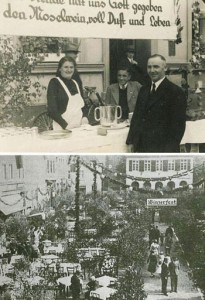 Weinfest auf dem Markt 1935