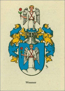 Wappen der Familie Wesener