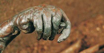 Öbszöne Geste? Weist sie auf eine "Ehebrecherin" hin? Foto: Stiftung Schlesw.-Holst.-Landesmuseum Gottotf